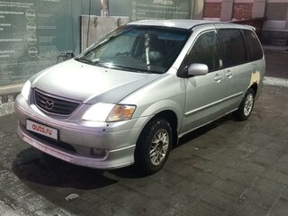 1999 Mazda MPV II (LW), серебристый, 460000 рублей, вид 2