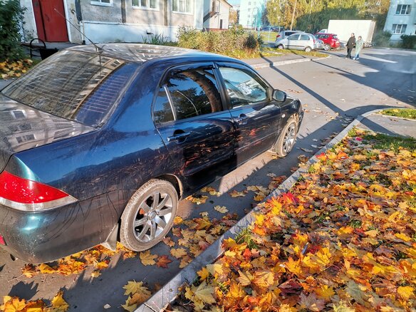2006 Mitsubishi Lancer IX Рестайлинг, синий - вид 4