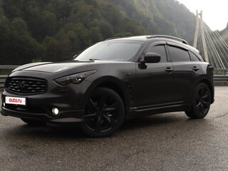 2008 Infiniti FX35 II (S51), коричневый, 1660000 рублей, вид 1
