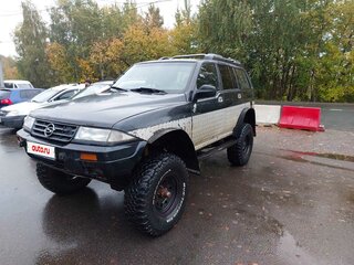 1998 SsangYong Musso I Рестайлинг, чёрный, 620000 рублей, вид 1