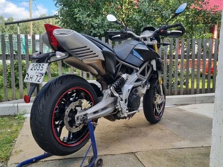 2008 Aprilia Dorsoduro 750, чёрный, 600000 рублей, вид 3