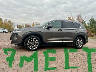 2020 Hyundai Santa Fe IV, серый, 3250000 рублей, вид 3