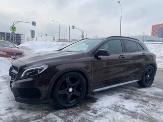 2014 Mercedes-Benz GLA 200 I (X156), коричневый, 1550000 рублей, вид 1