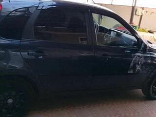 2013 Lada (ВАЗ) Kalina II, серый, 700000 рублей, вид 2