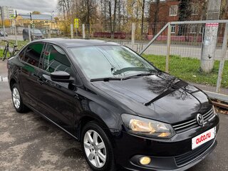 2012 Volkswagen Polo V, чёрный, 890000 рублей, вид 4