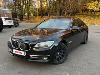 2013 BMW 7 серии 730d xDrive V (F01/F02/F04) Рестайлинг, чёрный, 2100000 рублей, вид 1
