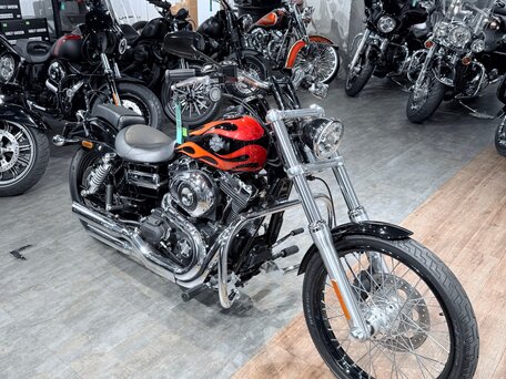 2012 Harley-Davidson Dyna Wide Glide, чёрный, 1199000 рублей, вид 1