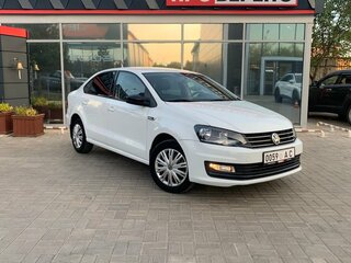 2017 Volkswagen Polo V Рестайлинг, белый, 1199900 рублей, вид 1