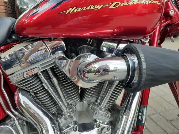 2007 Harley-Davidson CVO, красный - вид 12