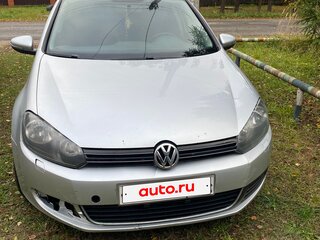 2010 Volkswagen Golf VI, серебристый, 420000 рублей, вид 1