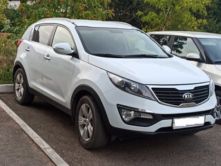 2013 Kia Sportage III, белый, 1350000 рублей, вид 1