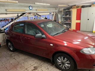 2007 Chevrolet Lacetti I, красный, 800000 рублей, вид 3