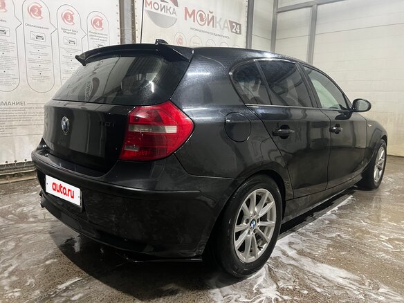 2007 BMW 1 серии 118i I (E81/E82/E87/E88) Рестайлинг, чёрный, 740000 рублей - вид 5