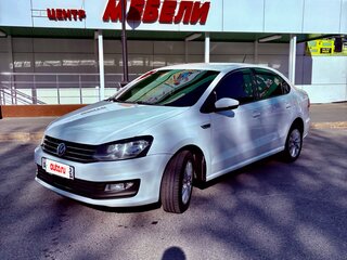 2019 Volkswagen Polo V Рестайлинг, белый, 1250000 рублей, вид 1