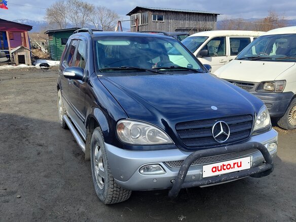 2002 Mercedes-Benz M-Класс 270 I (W163) Рестайлинг, синий, 698000 рублей - вид 2