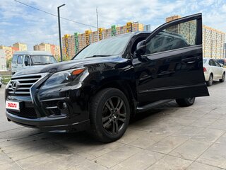 2014 Lexus LX 570 III Рестайлинг, чёрный, 5500000 рублей, вид 2