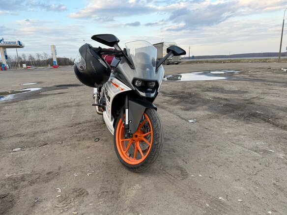 2014 KTM RC 390, белый, 320000 рублей - вид 2