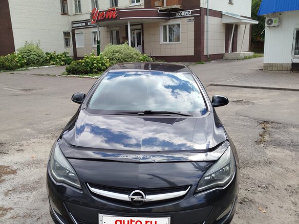 2013 Opel Astra J Рестайлинг, чёрный, 810000 рублей