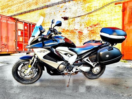 2012 Honda VFR 800X (Crossrunner), чёрный, 500000 рублей, вид 3