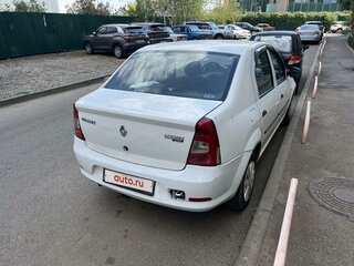 2012 Renault Logan I Рестайлинг, белый, 320000 рублей, вид 5