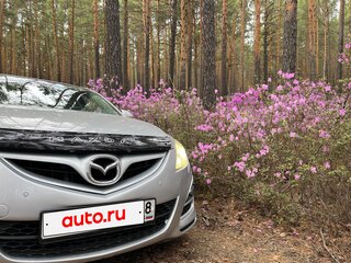 2010 Mazda 6 II (GH) Рестайлинг, серебристый, 1000000 рублей, вид 5