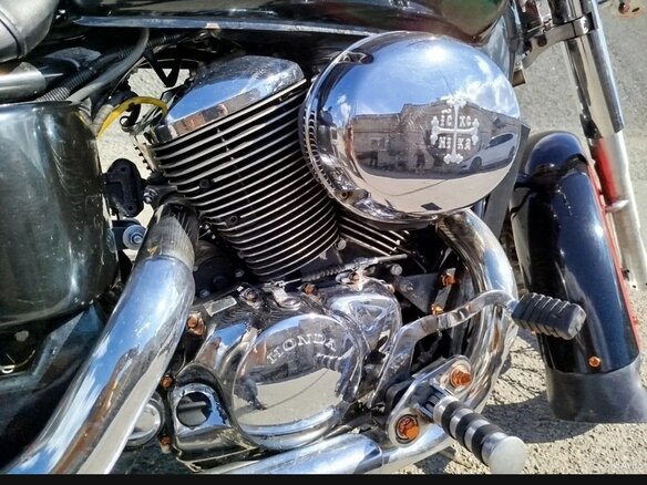 1997 Honda Shadow 400, красный, 305000 рублей - вид 8
