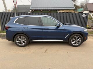 2021 BMW X3 30i xDrive III (G01) Рестайлинг, синий, 2900000 рублей, вид 4
