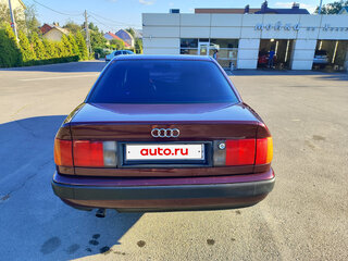 1991 Audi 100 IV (C4), пурпурный, 350000 рублей, вид 4
