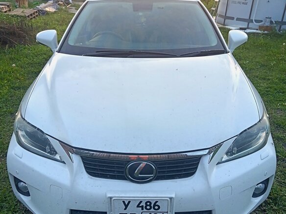 2011 Lexus CT 200h I, белый, 1499000 рублей