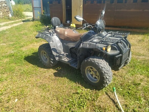 2013 Stels ATV-500, чёрный, 290000 рублей - вид 1