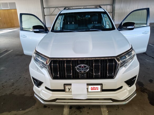 2021 Toyota Land Cruiser Prado 150 Series Рестайлинг 3, белый