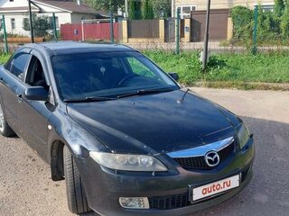 2006 Mazda 6 I (GG) Рестайлинг, чёрный, 470000 рублей, вид 2