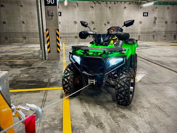 2025 Loncin XWolf 300, зелёный, 300000 рублей - вид 16
