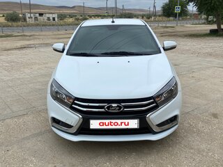 2017 Lada (ВАЗ) Vesta I, белый, 800000 рублей, вид 2