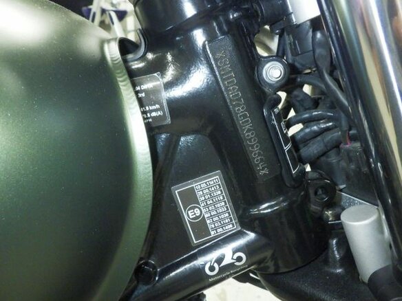 2019 Triumph Scrambler, зелёный, 900000 рублей - вид 11