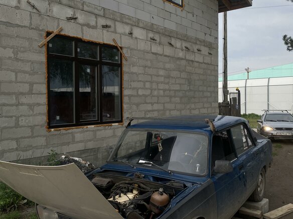 2003 Lada (ВАЗ) 2107, синий, 200000 рублей - вид 1