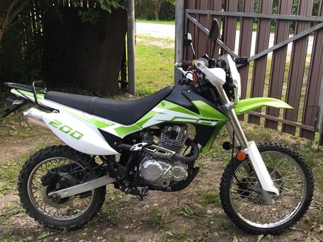 2019 Racer Enduro, зелёный, 100000 рублей, вид 3