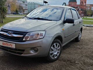 2012 Lada (ВАЗ) Granta I, бежевый, 480000 рублей, вид 1