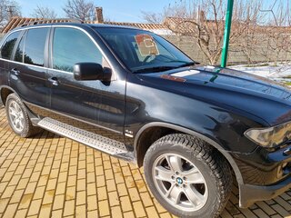 2006 BMW X5 4.4i I (E53) Рестайлинг, чёрный, 2200000 рублей, вид 3