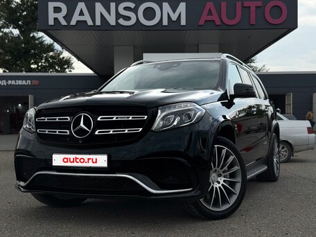 2017 Mercedes-Benz GLS AMG 63 AMG I (X166), чёрный, 4090000 рублей, вид 5