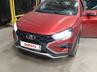 2023 Lada (ВАЗ) Vesta SW Cross I Рестайлинг (NG), пурпурный, 1530000 рублей, вид 2