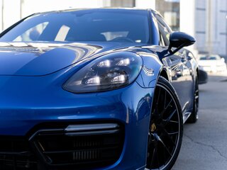 2017 Porsche Panamera Turbo II, синий, 7600000 рублей, вид 4
