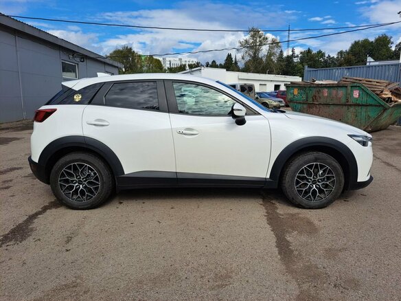 2021 Mazda CX-3 I Рестайлинг, белый - вид 3
