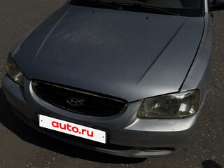 2006 Hyundai Accent ТагАЗ II, серебристый, 180000 рублей, вид 2