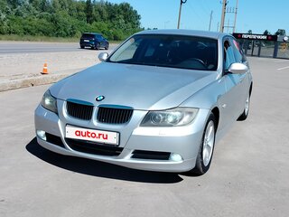 2008 BMW 3 серии 320i V (E90/E91/E92/E93), серебристый, 850000 рублей, вид 1