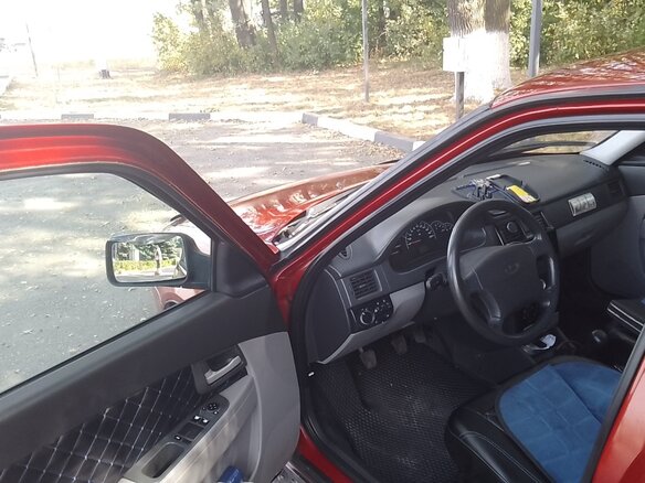 2008 Lada (ВАЗ) Priora I, красный, 375000 рублей - вид 2