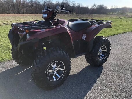 2019 Yamaha Grizzly 700, красный, 1369000 рублей, вид 5