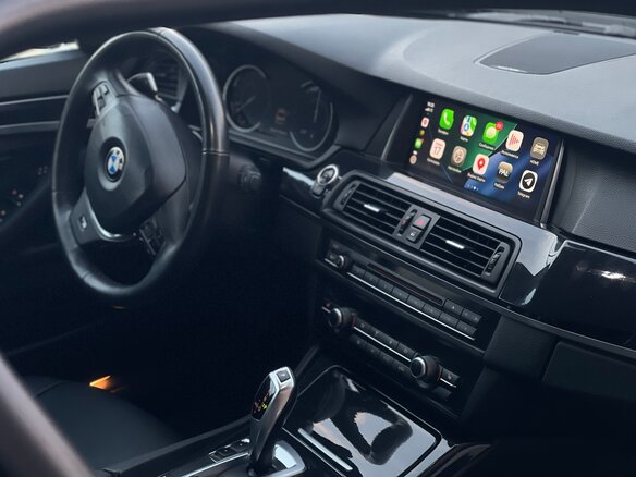 2014 BMW 5 серии 520i VI (F10/F11/F07) Рестайлинг, чёрный, 1800000 рублей - вид 17