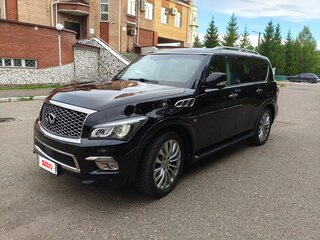 2016 Infiniti QX80 I Рестайлинг, чёрный, 2990000 рублей, вид 1