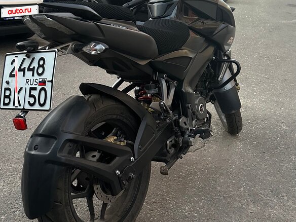 2019 Bajaj Pulsar NS 200, чёрный, 180000 рублей - вид 9